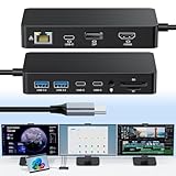 Ya en manzanajugosa.com: Microsoft Surface Thunderbolt 4 Dock 12-en-1 Triple Display Hub con 4K@60Hz HDMI + USB-C + DisplayPort, Surface Pro Docking Station para Surface Pro 12/11/10/9/8/X/7+/7, Surface Laptop, Surface Go