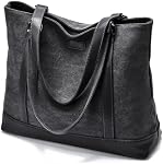 Sacs de grand format pour les femmes 15.6 Sac à ordinateur portable de pouce Sac à main professionnel en toile léger