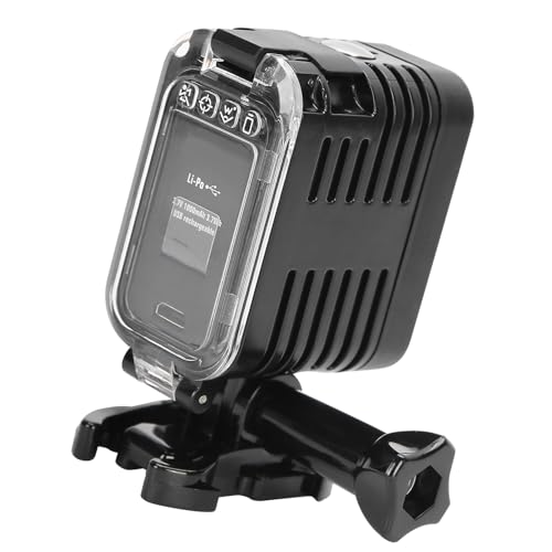 Wasserdichtes LED-Video-Tauchlicht für GoPro Hero 4 45M Unterwasserbetrieb, Kompakt, Leicht