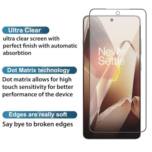 Image of POPIO Military-Grade Gorilla Tempered Glass For OnePlus 13S / OnePlus 13T / vivo X200 FE | 9H Hardness, Edge-to-Edge, Bubble-Free