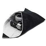 ✔️ GRÖßE S GEEIGNET FÜR - Das 30 x 30 große Tuch eignet sich am besten für Kompaktkamera, spiegellose Systemkamera (mit kurzer Optik), Spiegelreflex-Kamera (Body), Digitalkamera, Blitze, kurze bis mittlere Objektive, Action-Cam, Smartphones, kleine Tablet-PCs (Ipad Mini), E-Reader uvm.