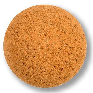 1a-sports 10 Stück Charlsten Kickerball Kork naturbraun