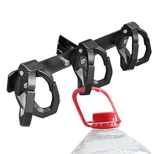 Baoqifong Gancho para Scooter Eléctrico para Bolsa, Gancho Repartidor para Patinete, Portabotellas Anticaídas para Bolso Compra y Reparto Comida