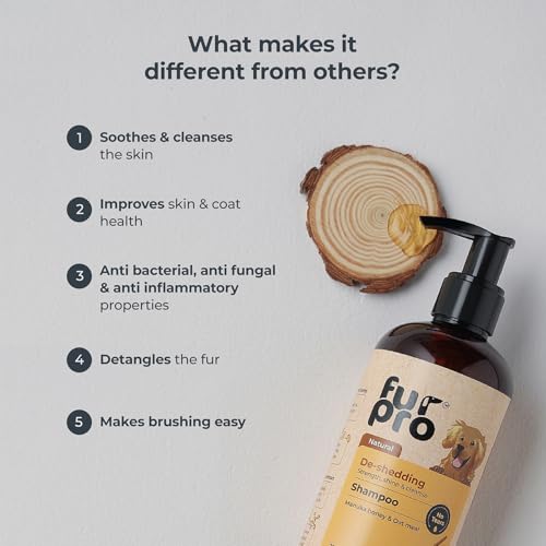 Image of De-Shedding Dog Shampoo Kit - Anti-Shedding Shampoo + Conditioner + Serum - Coat Health Combo - No Tears Pet Shampoo for Adult and Puppy