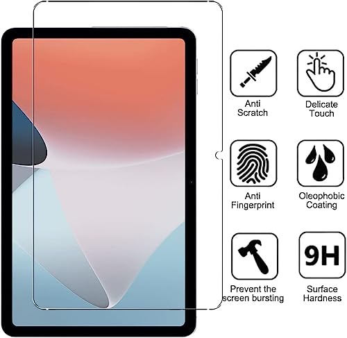 Image of VERTUS Premium Tempered Glass Screen Protector for Oppo Pad Air (10.36) Inch Tablet (Transparent)