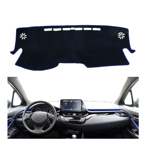 Parasol para salpicadero de coche CHR alfombrilla protectora ideal para viajes largos en verano 3