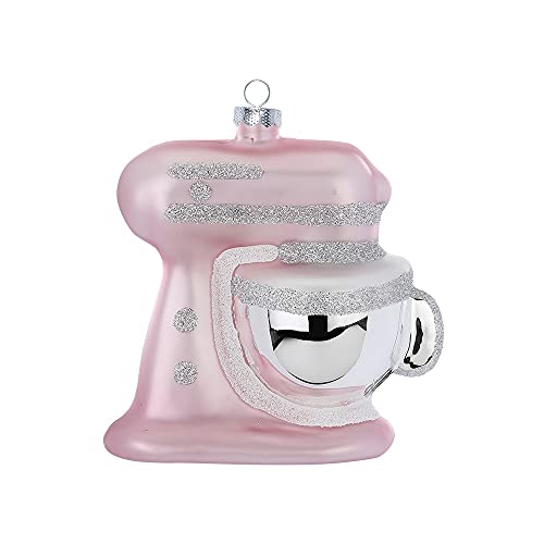 MAGIC Christbaumschmuck Weihnachtskugeln Figuren Glas mundgeblasen Weihnachtskugeln Weihnachtsschmuck Baumkugeln Baumschmuck, Küchenmaschine, Glas, 10 cm, Figürlicher Glasschmuck