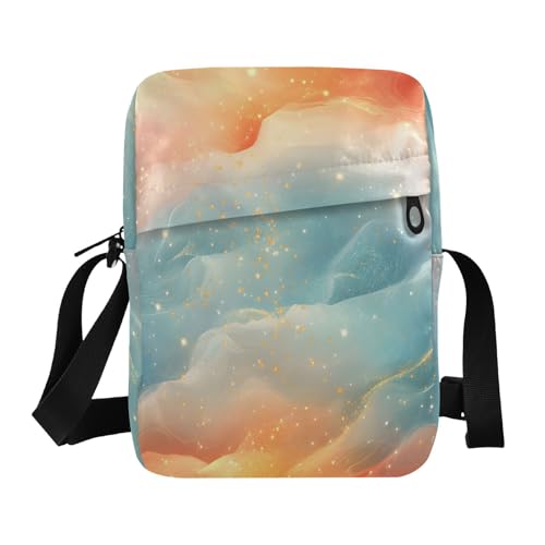 messenger bag cute men's shoulder bag Woman Handbag Shoulder Strap Adjustable Strap for Outdoor Daily Outdoor Daily- Peach Turquoise Red