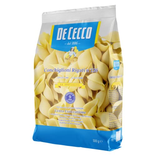 De Cecco Conchiglioni Rigate n.126, 500 g