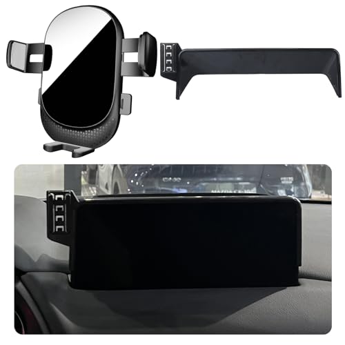 Car Phone Holder for Mazda CX-5 Auto Accessories [Only for 2021-2024 CX5] [Auto Lock Hands Free Cell Phone Mount Car fits for iPhone & All Smartphones]