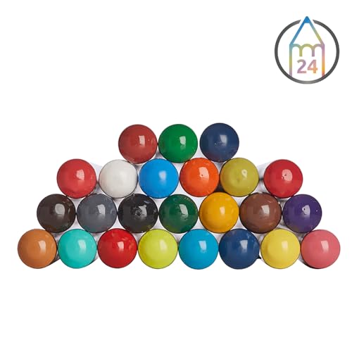 Derwent Academy Colouring Pencils, Set of 24 in Tin Box, Blendable Multicolour Artist’s Pencils, Ideal for Colouring, Drawing & Illustration, Premium Hobbyist Quality, 2301938