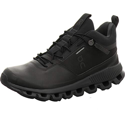 ON Running Womens Cloud Hi Waterproof Mesh Black Trainers 6 US
