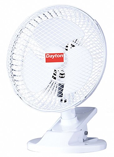 Dayton Clip-On Table, 6" Fan #1