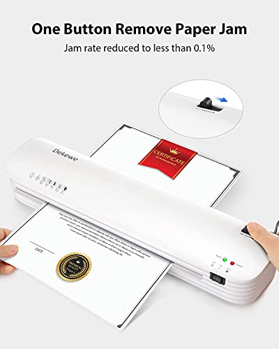 13" (About 33.0 Cm) Laminator, Dekewe A3 Laminator, With 20 Sheets Of Laminate, For A3/A4/A5/A6, Thermal Laminator, With Paper Trimmer And Corner, For Home Office School Use (A3) #TOP2