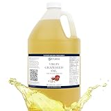 GrapeSeed Oil-Cold Pressed, Virgin, Undiluted, 100% Pure Grape Seed Oil (128 Ounce (1 Gallon))