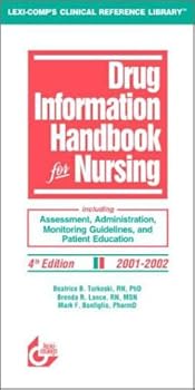 Paperback Drug Info Handbook for Nursing Book