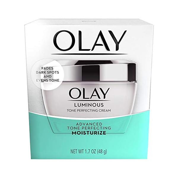 Dark-Spot-Corrector-by-Olay-Luminous-Tone-Perfecting-Cream-and-Sun-Spot-Remover-Advanced-Tone-Perfecting-48-g Olay Dark Spot Corrector, Luminous Tone Perfecting Cream and Sun Spot Remover, Advanced Tone Perfecting Face Moisturizer, 48 g