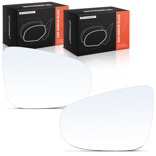 A-Premium 2-PC Driver and Passenger Side Heated Mirror Glass with