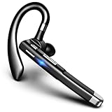 Agkey Wireless Headset Business Earpiece Built-in Mic Noise Cancelling Headphone 5.3 Handsfree Sports Earphone for Android iOS Driving Trucker Driver Business Office