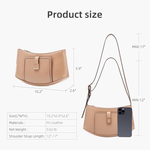 Prettyzys Shoulder Bags for Women Vintage Handbag Retro Classic Small Purse Cute Hobo Tote Handbag Mini Clutch Purse2