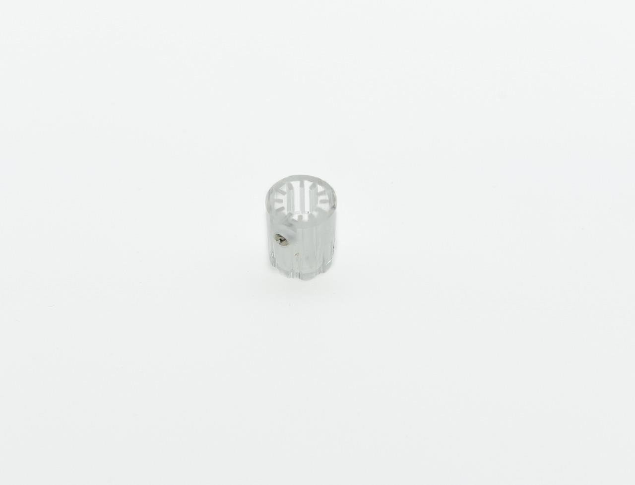 KAISH 10pcs Clear Guitar Scalloped Edge Amplifier Knob Transparent Cylinder Effect Pedal Knobs - Image 2