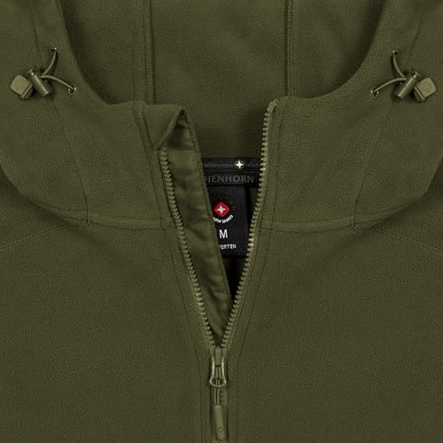 Höhenhorn 39K145+ZWL4 Biferten Herren Militär Fleecejacke Grün Gr. XL