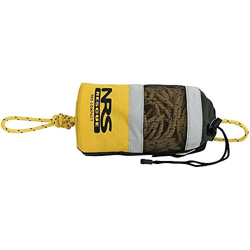 NRS Pro Compact Rescue Throw Bag Yellow 1/4IN x 70 FT