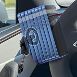 Soporte magnético para teléfono Tes la Model Y 2026-2025, modelo 2023-2021, modelo 3/2024-2022 Tes la Model Y, instalación de agujero original, disipación rápida del calor, rotación de 360°