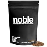 Noble All-in-One Chocolate Protein Powder, 21g Grass-Fed Beef Protein & Collagen, Colostrum & Organ Blend, Whey-Free, Seed Oil-Free, Zero-Carb, 30 Servings (1.75lbs)
