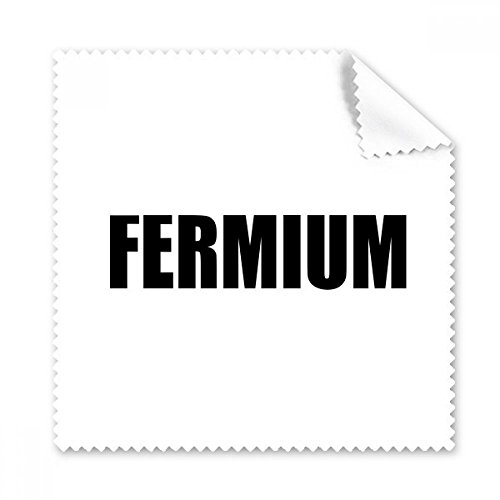 Chiffon lunettes tissu Fermium nettoyeur écran téléphone cadeau chimie
