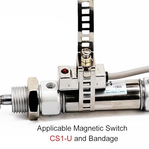 Cylindre pneumatique MI20 mini vérin anti-corrosion bore 10 course 25 - 5