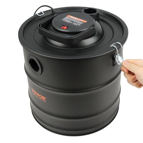 VEVOR Aspirador de Cenizas 20L Potente Aspiración 1200W Aspirador de Pellets de Cenizas con Manguera Flexible de 1,2m Ruedas para Chimeneas Estufas de Pellets Parrillas Hornos de Pizza Brasero de Leña - imagen 8