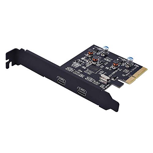 Tarjeta PCIe USB C para añadir puertos rápidos Tipo C a ordenadores torre