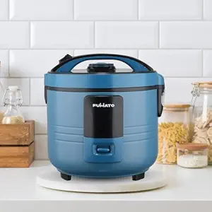 Gleevers X Fumato Automatic Electric Rice Cooker 1.5 L (Midnight Blue, 500 Watts) | 1 Yr Warranty | Appliances For Wedding Gift For Couples | House Warming Gift For New Home