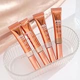 ONEKLIK Phoera Highlighter Makeup Long Lasting Make up Liquid Highlighter – 302 Rose Gold - Image 5