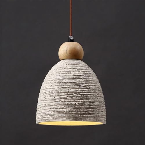 Lámpara colgante de cemento