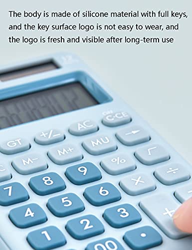 Calculadora de 12 dígitos portátil para resolver exámenes de contabilidad sin fallos 5