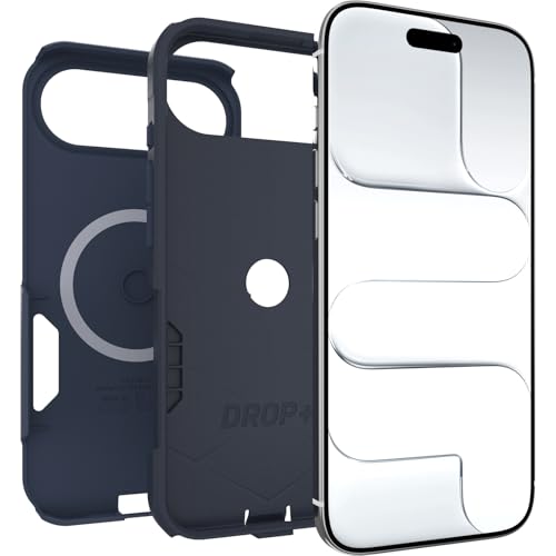 OtterBox Commuter MagSafe Hülle für iPhone Air, Blau – Ansicht 4