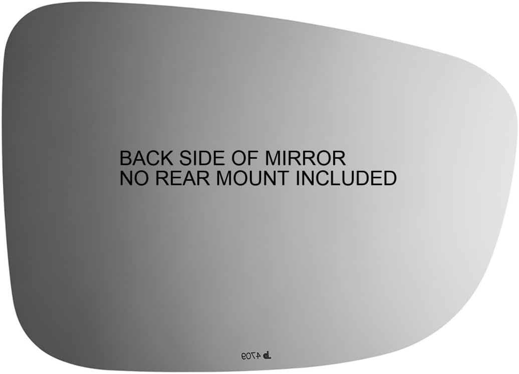 Fits 14-18 Maz 3, 14-17 Maz 6 Left Driver Mirror Glass Lens w/Adhesive USA