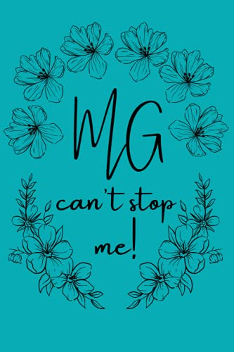 Carnet MG Can't Stop Me! de 200 pages pour ancrer vos rituels d'écriture
