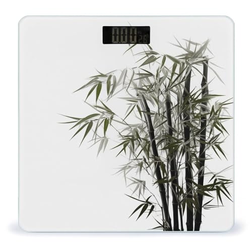 Báscula digital para baño con pantalla LCD brillante