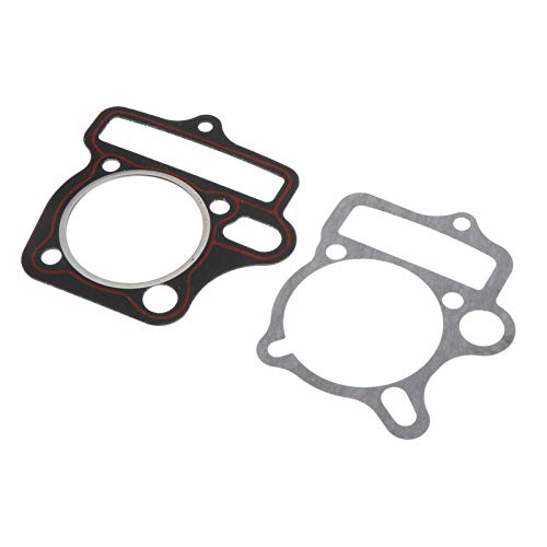 Kesoto Juntas de cabeçote e base de cilindro de motocicleta 54,5 mm e 59 mm para 125cc ATV, Dirt Bik