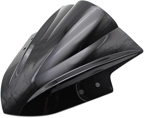 Miniatura 4 de Parabrisas de motocicleta compatible con Kawasaki Ninja 300 R EX300 EX300R ex300 r 2013 2014 2015 2016 2017 parabrisas negro parabrisas doble