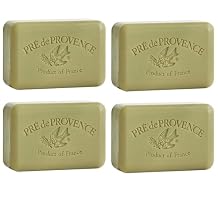 Pre de Provence 250g Soap Bar, Pack of 4 - Green Tea