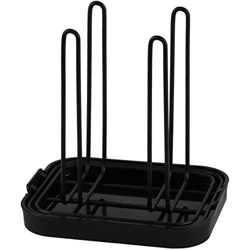 パール金属 コップスタンド グラススタンド ペットボトルスタンド 限定 ブラック BLKP 黒 AZ-5099