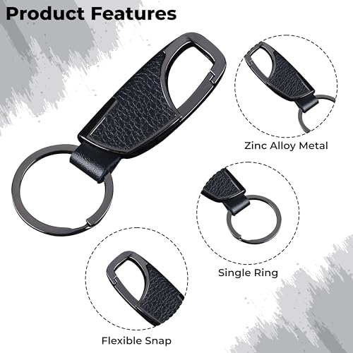 Image of Kraptick Keychain - Unisex Stainless Steel Key Holder for Bike, Car, Scooter & Home Compact Durable Rust-Resistant Keyring for Travel, Office & Daily Use-VV