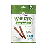 Whimzees Wellness Veggie Sausage Natural Dog Dental Treat, Chews, Freshens Breath, Small Size, 14.81 oz Bag, 28 Count