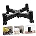 ARTIBETTER Desktop CPU Stand Casters Pc Tower Holder Space-Saving Mobile Rack for Home Office -Type Design Convenient Pc Accessory for Easy Movement