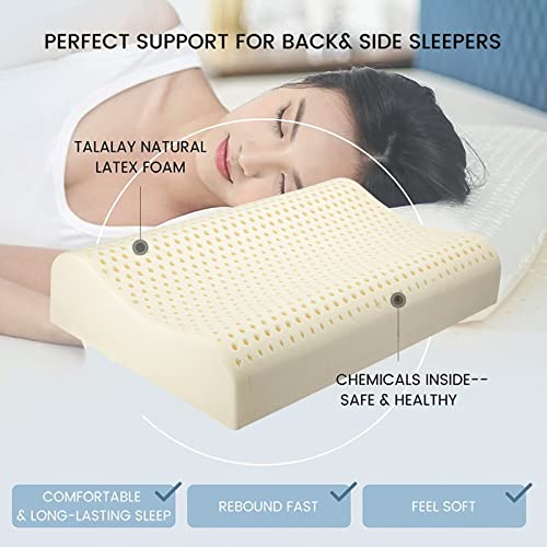 Almohada Látex Natural Ajustable Tamaño Queen miniatura 2