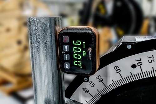 Jauge d'angle numérique avec inclinomètre et écran LCD rétroéclairé